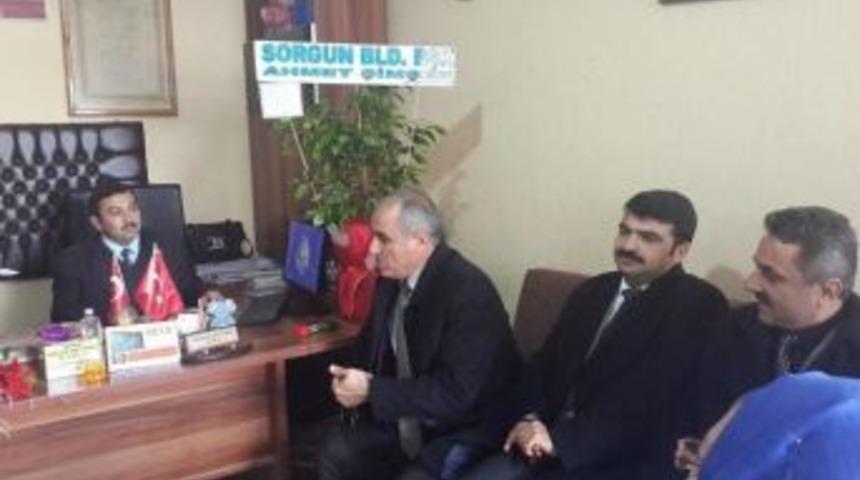 Sorgun Kaymakamı Kılı&ccedil; Engelliler Derneğini Ziyaret Etti