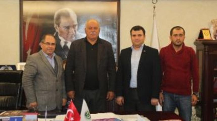 İha'dan Başkan &Ccedil;i&ccedil;ek&rsquo;e Ziyaret