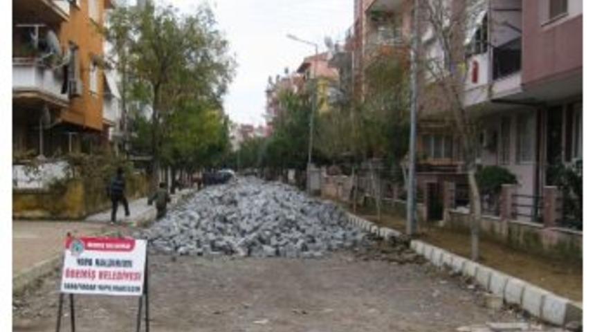 &Ouml;demiş Belediyesi'nden Altyapı Hamlesi