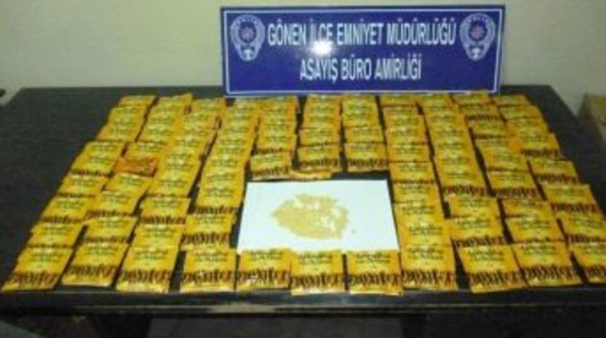 G&ouml;nen'de Uyuşturucu Operasyonu