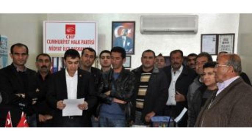 Chp Midyat Teşkilatı, İstifa Etmeden Ak Parti'yi Destekleyeceklerini A&ccedil;ıkladı