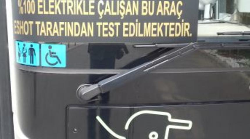 İzmir Elektrikli Otob&uuml;sle Tanıştı