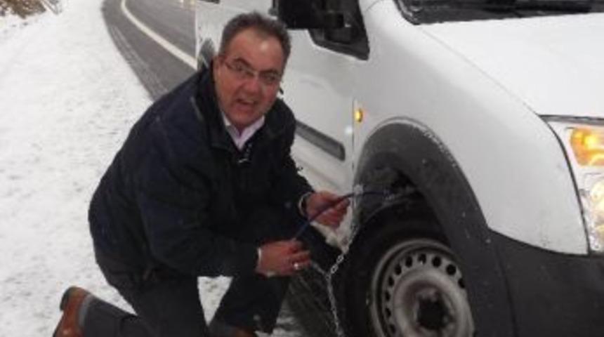 Konya-antalya Karayolunda Kar Esareti