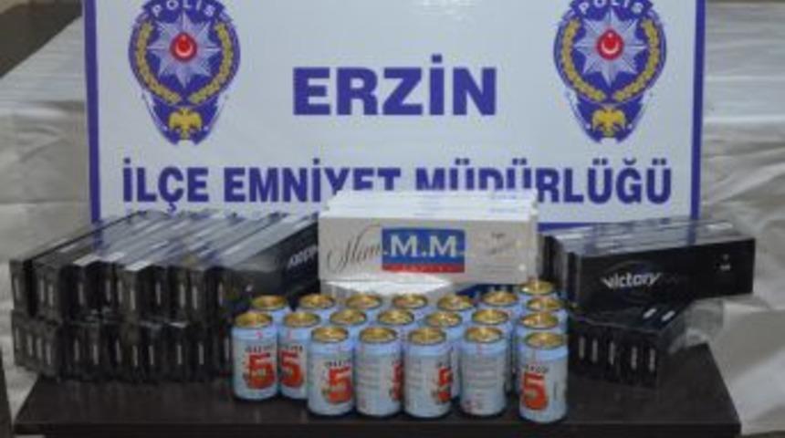 Yolcu Otobüsünde Kaçak Mazot Ele Geçirildi