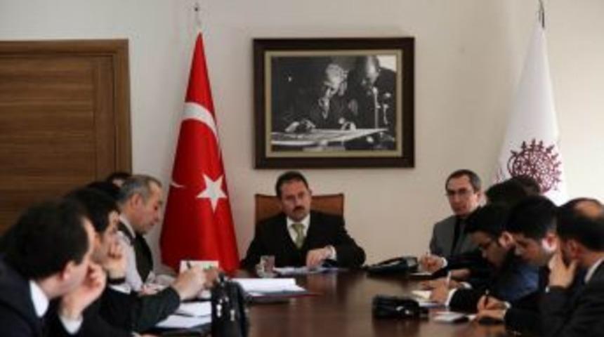 Vali Başk&ouml;y, Kaymakamlarla Durum Değerlendirmesi Yaptı