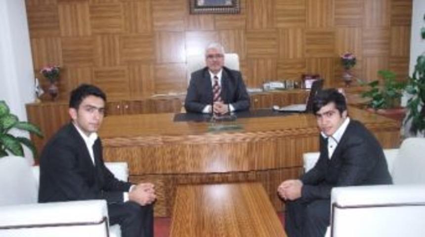 Cevherli, Uzun Yıllar G&ouml;rev Yaptığı İhl &Ouml;ğrencilerine R&ouml;portaj Verdi