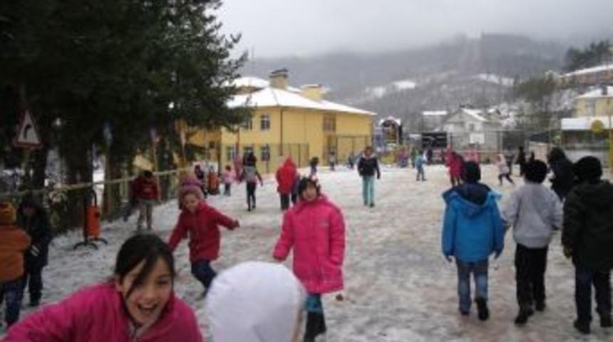 Kış mevsimi K&uuml;re'de hissedilmeye başlandı