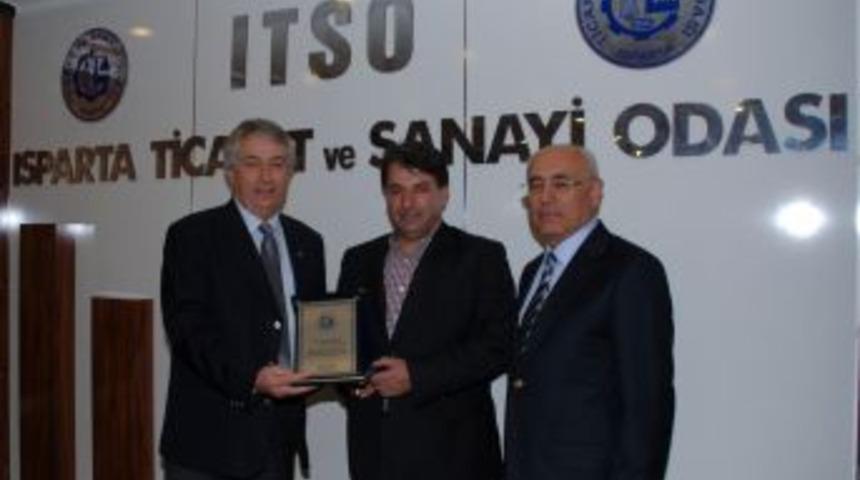 Ramazan &Ccedil;elebi'den ITSO&rsquo;ya Veda Ziyareti