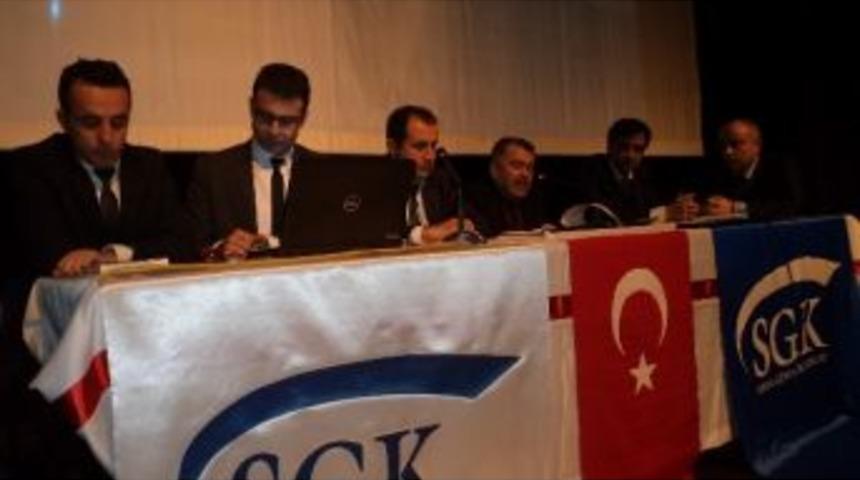 Varto&rsquo;da Sgk Toplantısı