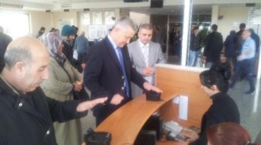 Aksaray Sgk Avu&ccedil; İ&ccedil;i Damar Tanıma Sistemini Test Etti