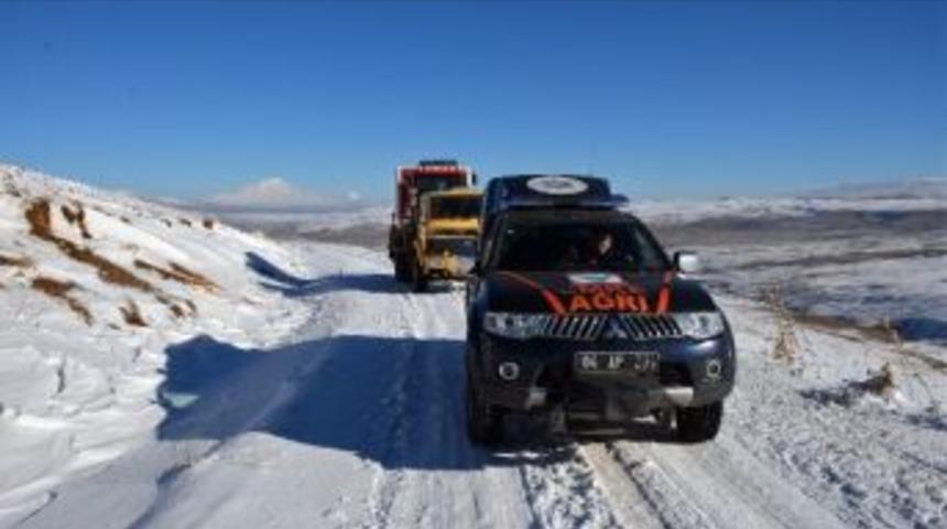 Ağrı'da Hasta Kurtarma Operasyonu
