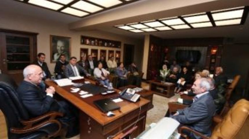 Sivas Ve Kayseri Derneklerinden Başkan Yaşar&rsquo;a Ziyaret