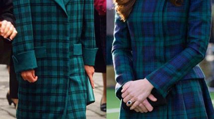 D&uuml;şes Kate Middleton'ın stili &ccedil;alıntı &ccedil;ıktı!