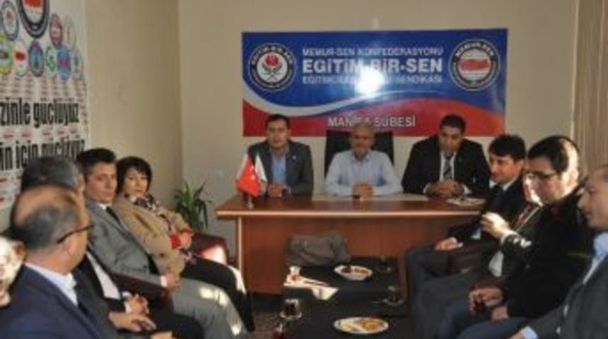 Ak Partili Y&uuml;ksel&rsquo;den Memur- Sen&rsquo;e Ziyaret