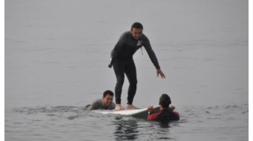 Engelli Bireylere S&ouml;rf Eğitimi Verildi