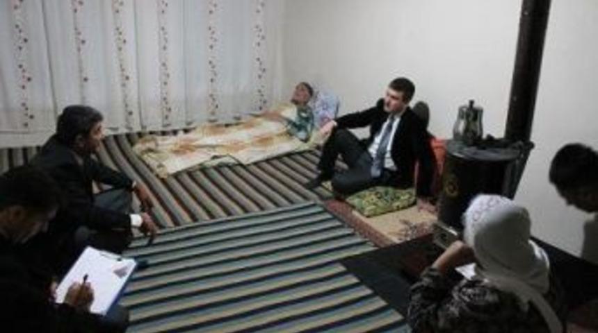 Kulp Kaymakamı Maraşlı&rsquo;dan Engelli Ailelere Ziyaret