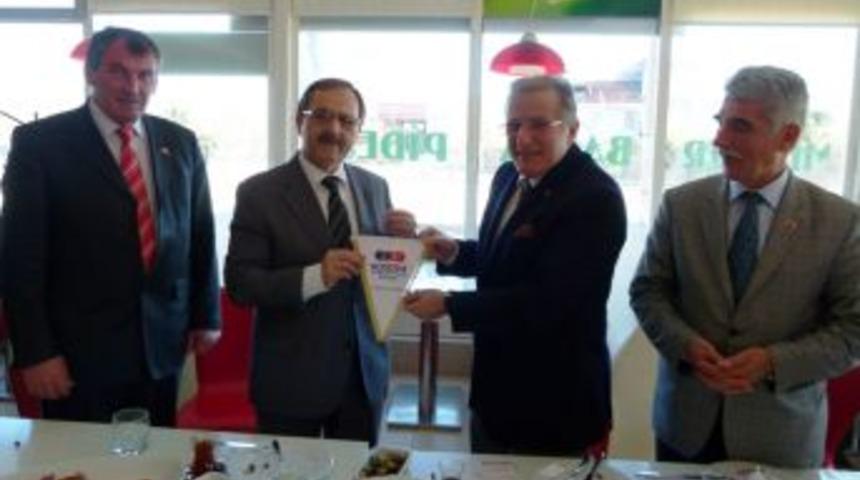 Kosova Fahri Konsolosu Fahrettin G&uuml;lener, Bafra&rsquo;da Ziyaretlerde Bulundu