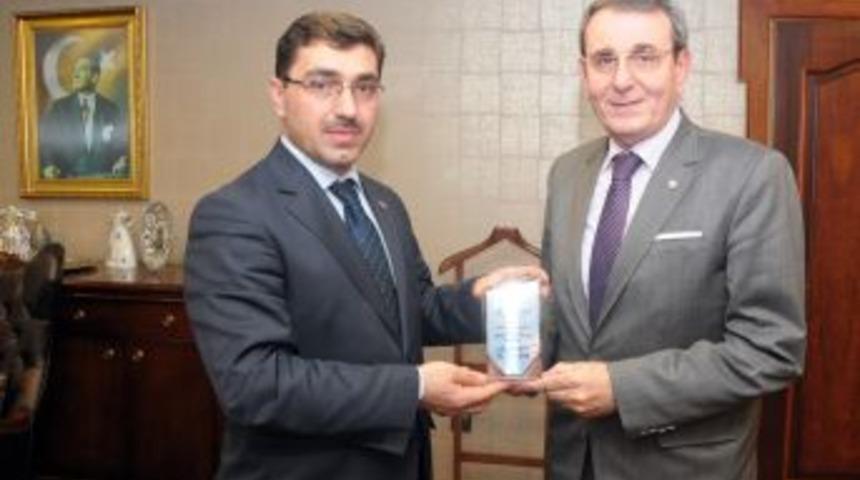 İŞKUR&rsquo;dan Samsun TSO'ya Teşekk&uuml;r Plaketi