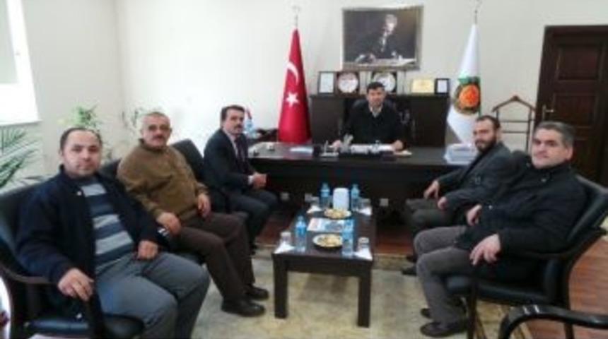 Devrek Tso Başkanı B&uuml;kr&uuml;&rsquo;ye Sp&rsquo;den Nezaket Ziyareti