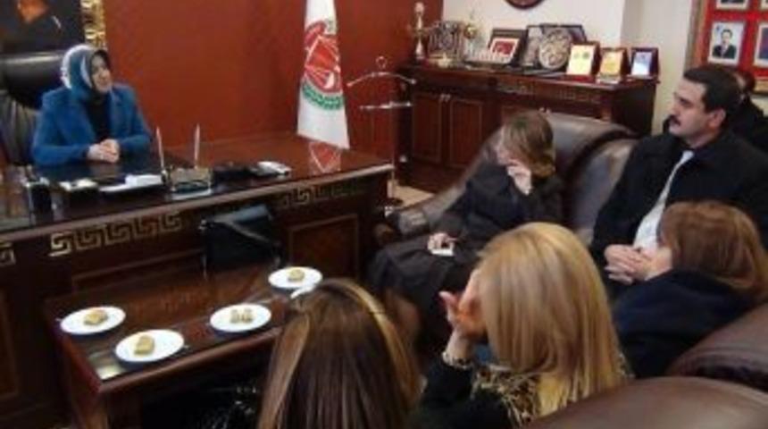 &Ccedil;alık&rsquo;dan Baro Kadın Hakları Komsiyonuna Ziyaret