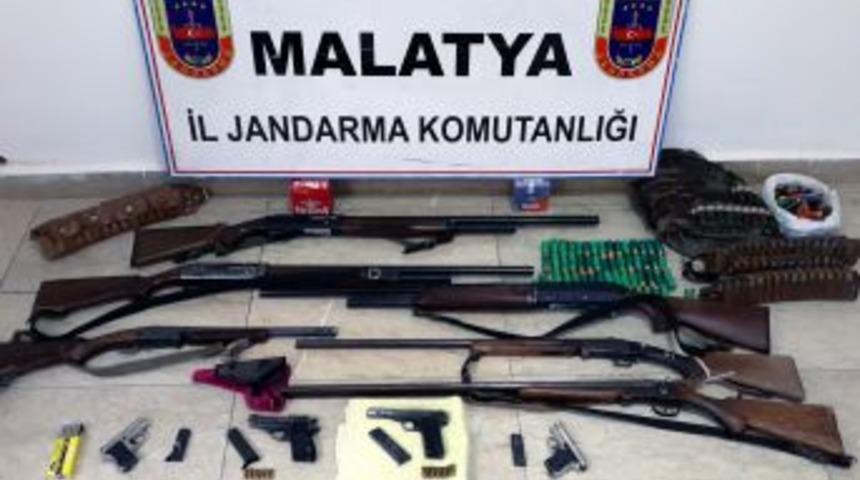 Malatya'da Ruhsatsız Silah Operasyonu