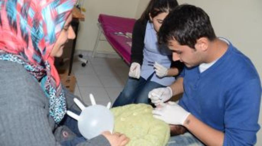 Kırıkkale'de Bebek Vernik Programı Başladı