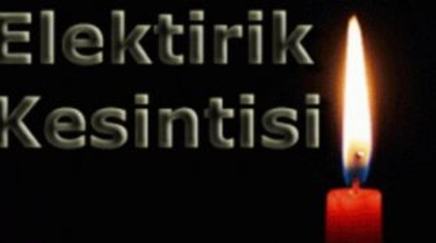 Keban ve Ağın&rsquo;da elektrik kesintisi