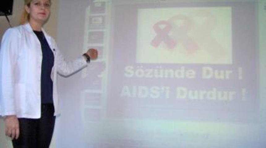 Hassa&rsquo;da &Ouml;ğrencilere AIDS Anlatıldı
