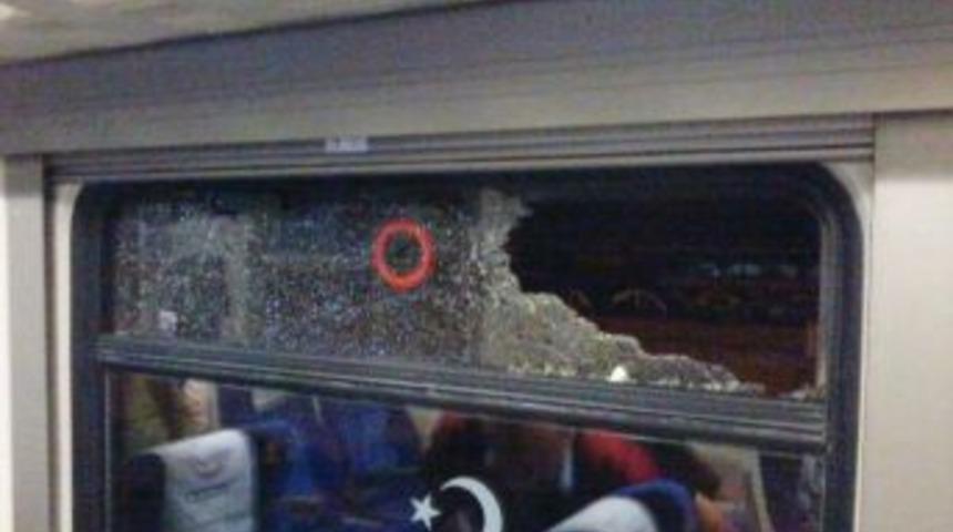 Karesi Ekspresi'ne Saruhanlı&rsquo;da Taşlı Saldırı