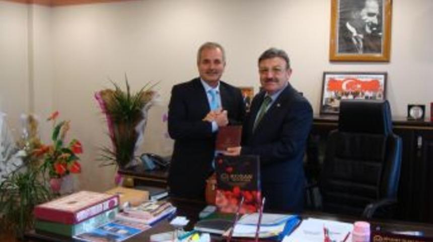 Başkan Özgan, Müftü Başoğlu’nu Ziyaret Etti