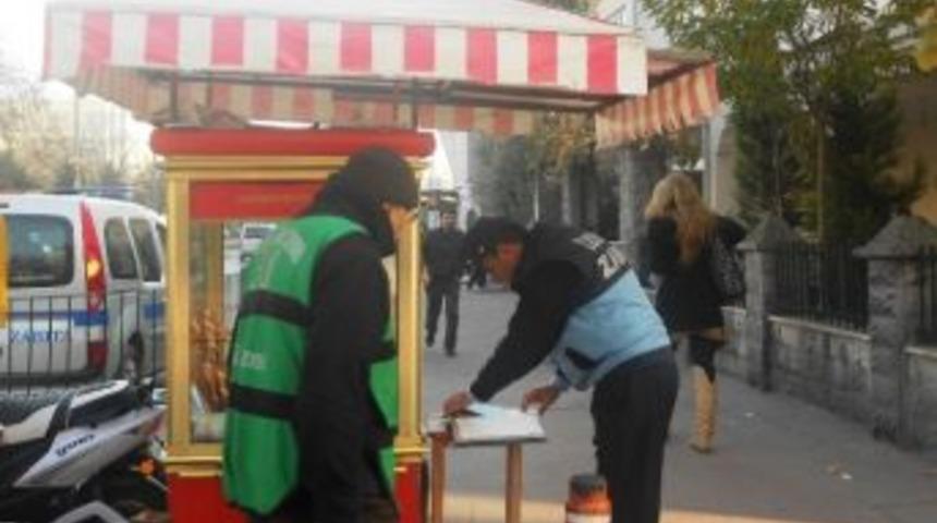 İzmit'te Simit&ccedil;ilere Denetim Yapıldı