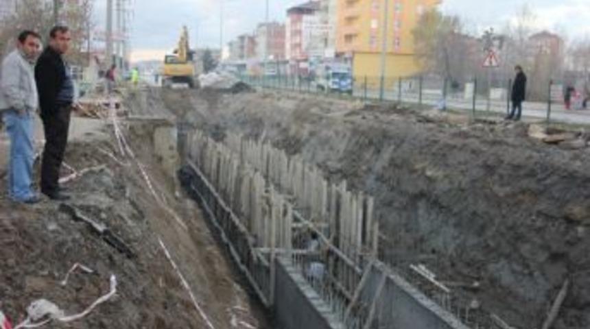 Bafra&rsquo;da Kanal &Ccedil;alışması