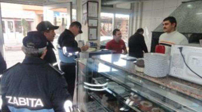 Malkara'da Kasaplar Ve Lokantalar Denetlendi