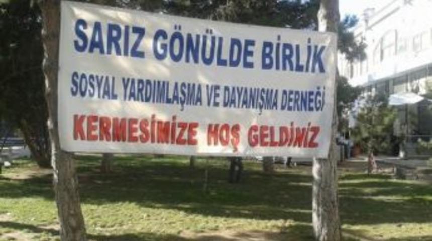 Sarız G&ouml;n&uuml;lde Birlik Derneği&rsquo;nden Kermes