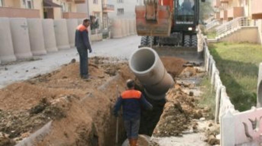 Kasımpaşa Mahallesi&rsquo;ne Yağmur Suyu Hattı