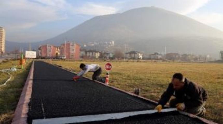 Talas'ın Yaşam Alanına Tartan Pist