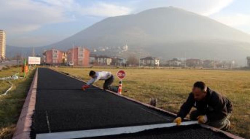 Talas'ın Yaşam Alanına Tartan Pist