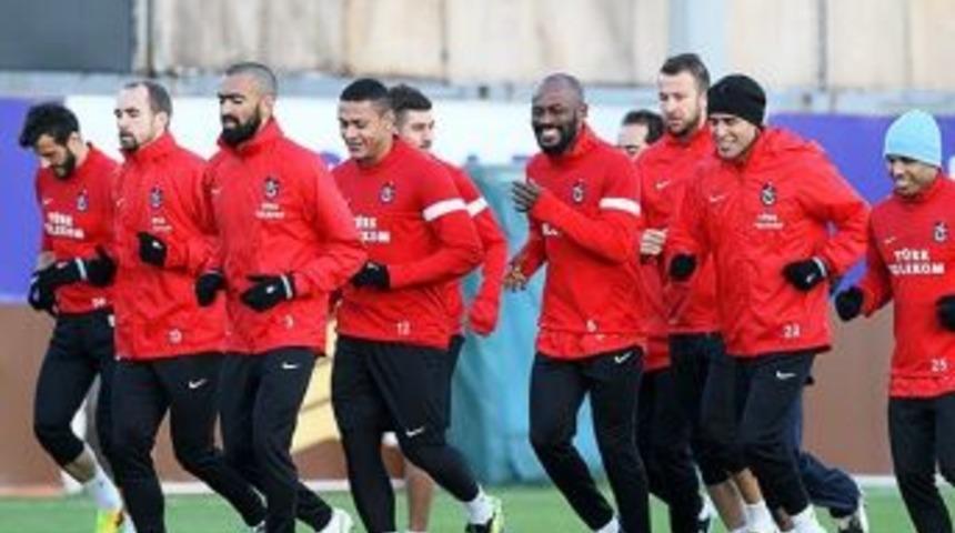 Trabzonspor Gaziantepspor Ma&ccedil;ı Hazırlıklarına Başladı