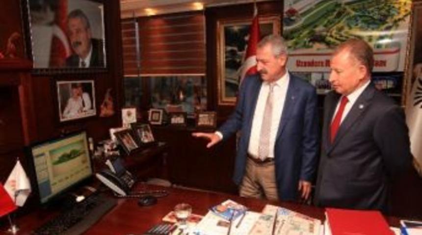 H&uuml;seyin Aslan'dan Başkan K&uuml;r&uuml;m'e Ziyaret