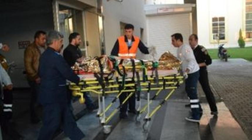 Elektrik Akımına Kapılan İş&ccedil;i Ağır Yaralandı