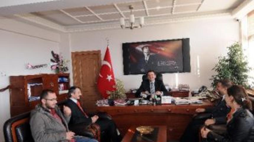 Kgc Yönetim Kurulu, İl Özel İdaresi Genel Sekreterini Ziyaret Etti