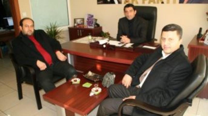 Ak Parti İl&ccedil;e Başkanı Kelebek&rsquo;e Ereğli Ve G&ouml;k&ccedil;ebey Heyetinden Ziyaret