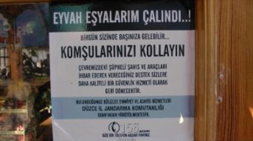 Jandarmadan Hırsızlık Uyarıları