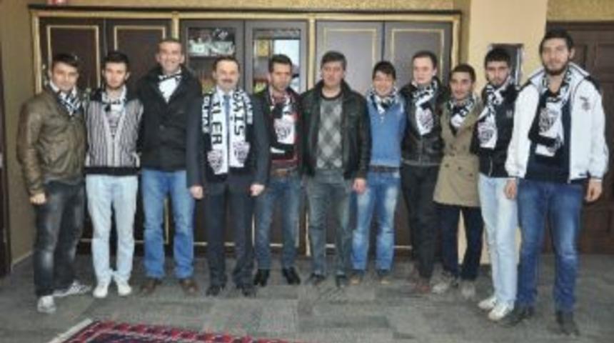 Siyah İnciler'den Başkan Ergene'ye Ziyaret