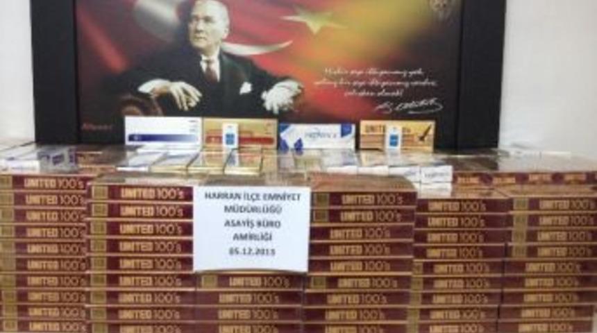 Şanlıurfa'da 4 Bin 992 Paket Ka&ccedil;ak Sigara Ele Ge&ccedil;irildi
