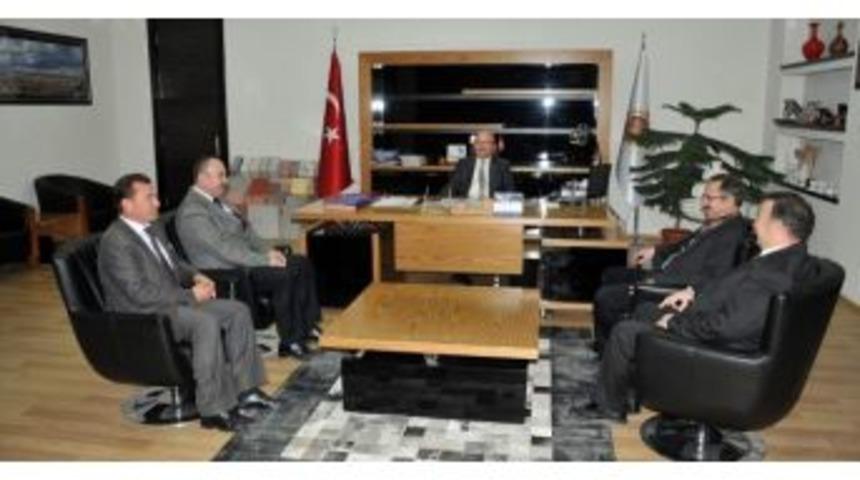 Sendika Başkanlarından Başkan &Ccedil;oban&rsquo;a Hayırlı Olsun Ziyareti