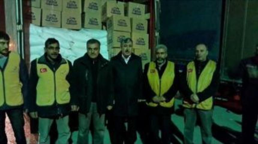 Uğur Polat, Yardım &Ccedil;adırını Ziyaret Etti