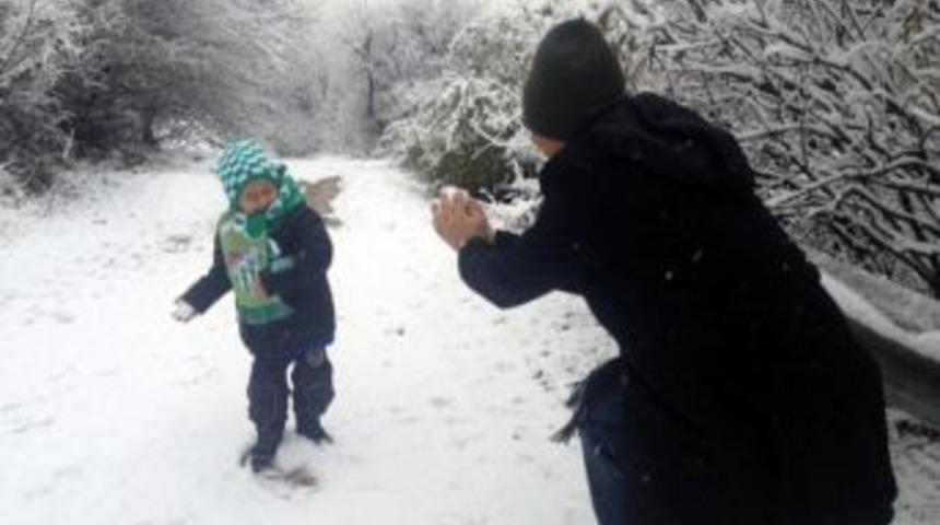 Uludağ&rsquo;da Kar Sevinci