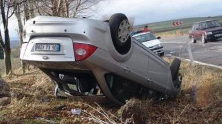 Sandıklı&rsquo;da Trafa Kazası, 1 Yaralı