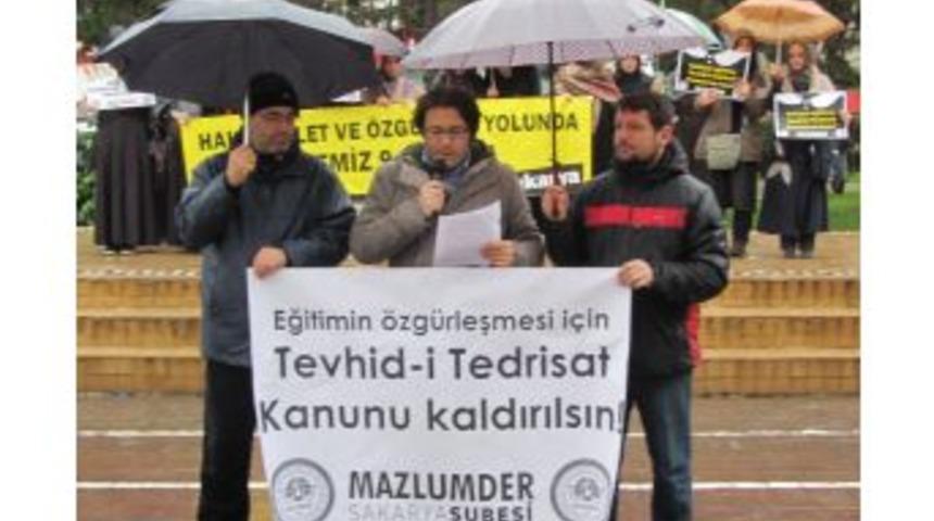 Mazlumder'den Tevhid-i Tedrisat Kanunu'nun Kaldırılması I&ccedil;in Kampanya
